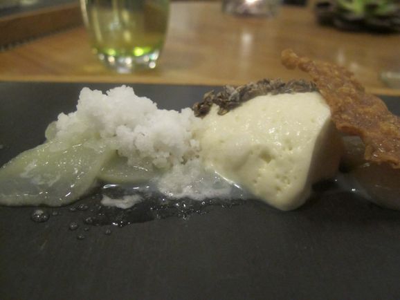 Pear, Meadowsweet and Rye, Buttermilk and LInseeds