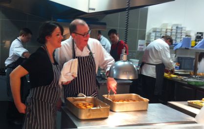 Heat is on for food critics at Action Against Hunger cook-off at Fazenda
