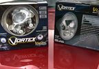 7" Vortex LED Headlights x 2 (Black Chrome) RHD (XIL-7RERBKIT / JM-02556/A / Vision X lighting)
