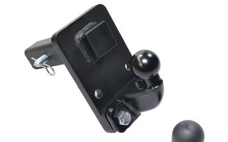 Trailer Hitch 2'' height-adjustable (AS1501.75A / JM-06870/B / DuraTrail)