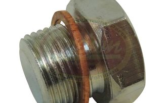 Engine Oil Drain Plug (Diesel Models) (68040680AA / JM-02341 / Crown Automotive)