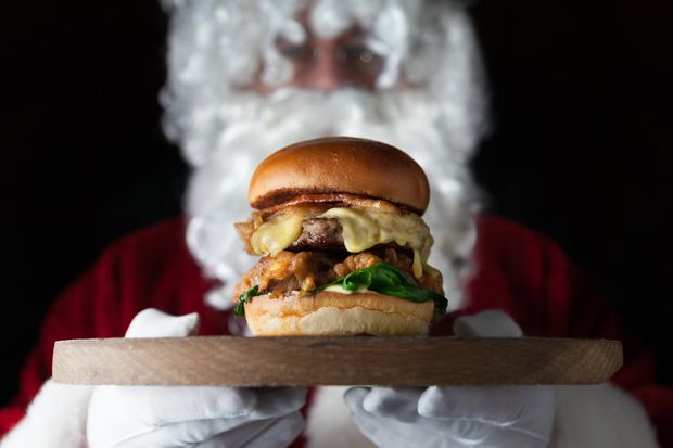 Top 5 Christmas Burgers in Manchester 