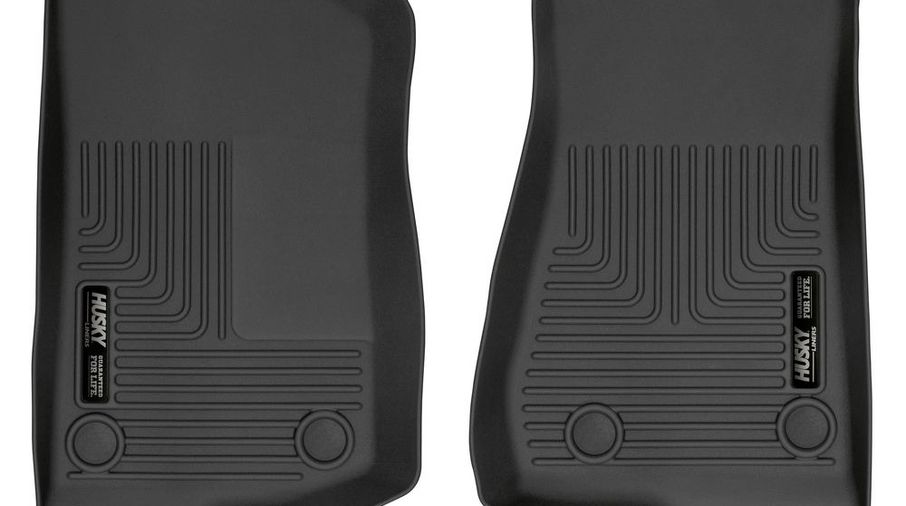 Molded Rubber Floor Tray front Weatherbeater Floorliners JL (AS1566.30A / JM - 07331 / Husky Liners)