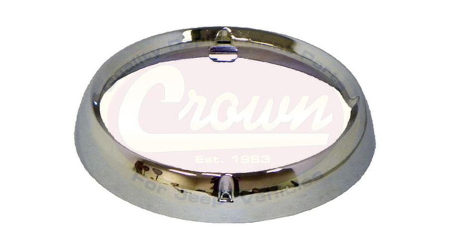 Headlamp Rim, CJ (J5460087 / JM-01398 / Crown Automotive)