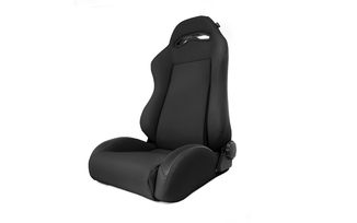 Sport Front Seat, Reclinable, Black Denim, TJ (13415.15 / JM-02574 / Rugged Ridge)