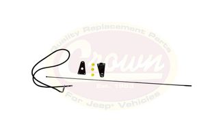 Antenna Kit, CJ & YJ (82200683K / JM-01388 / Crown Automotive)