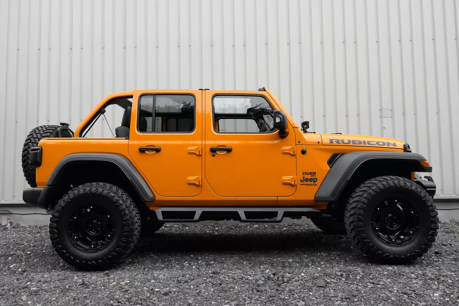 STORM-49, 2021 Nacho Orange Jeep Wrangler JL Rubicon 4 Door  | Showcase  | Storm Jeeps