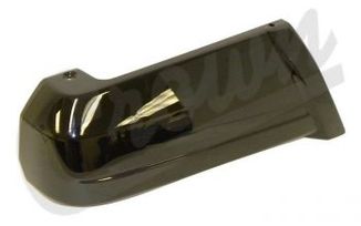 Bumper Cap (Rear Left-Gloss Black)  XJ (5DY09DX8 / JM - 07228 / Crown Automotive)