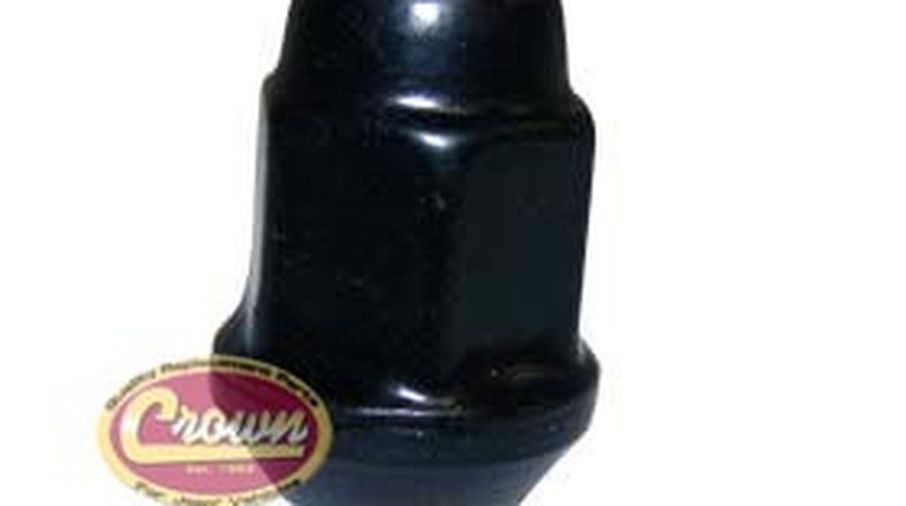 Black Lug / Wheel Nut (J4006956BLK / JM-00565 / Crown Automotive)
