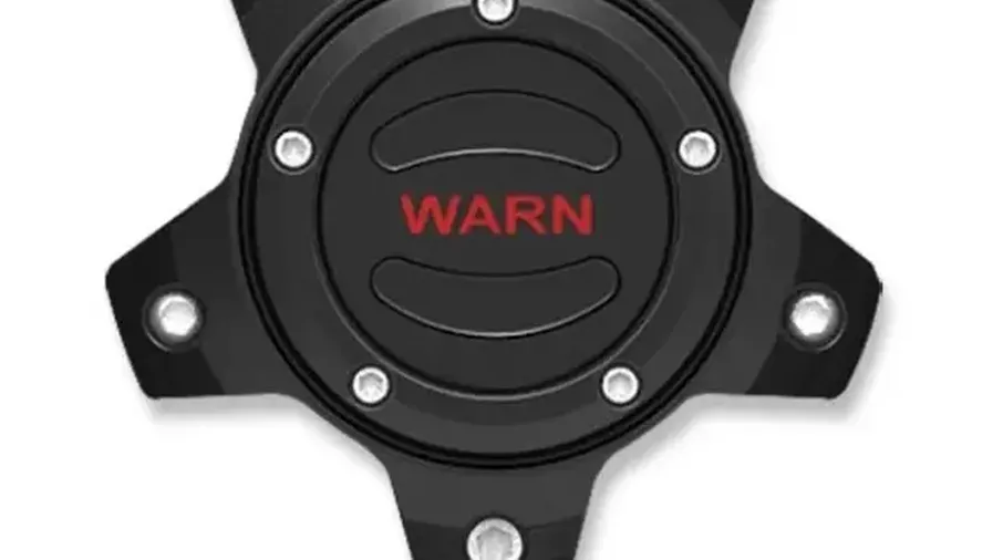 Warn Epic Wheel Centercaps - Black (106683 / JM-07410 / Warn)
