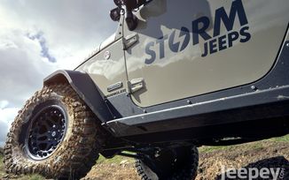 Storm Jeeps, Door Vinyl Decal (STORM3 / JM-06337)