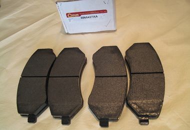 Front Disc Brake Pad Set (KJ) (5066427AA / JM-00139 / Crown Automotive)