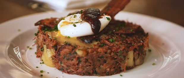 Saluting two Sam’s stalwarts – sommelier George and corned beef hash