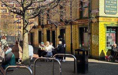 CONGRATULATIONS: The Peveril of the Peak crowned the UK's best pub