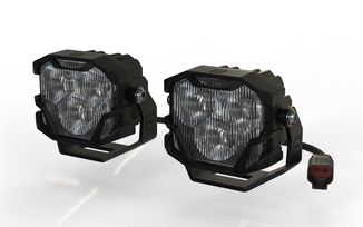 4 Banger LED Light Pods: NCS Wide Beam (BAF005 / JM-06821 / Morimoto)