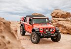 Windshield Light Bar Brackets w/ A-Pillar Light Mounts, JL, JT (12005-8125 / JM-07326 / Quadratec)