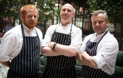 PALACE AND Volta at the REFUGE CONFIRM TOP NEW KITCHEN TRIO PLUS PARTNERSHIP WITH MFDF