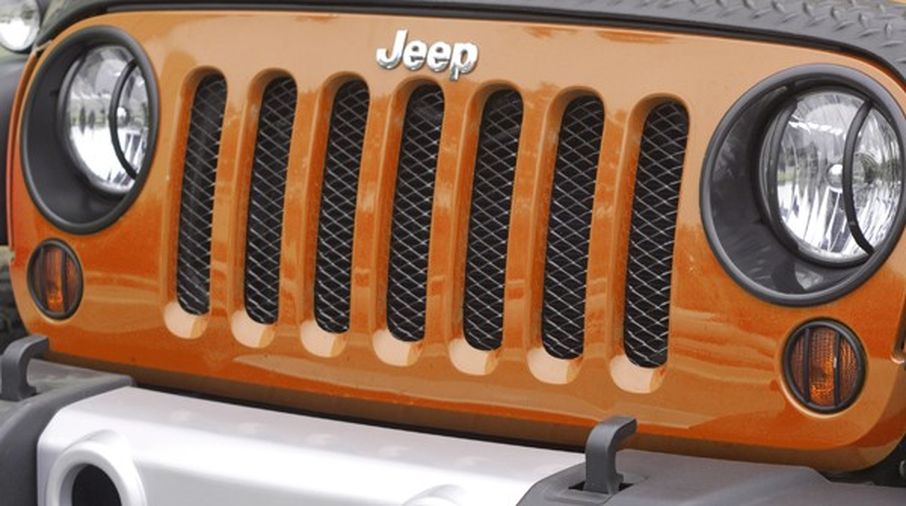 Black Headlight Bezels, JK (12419.25) Jeepey Jeep parts, spares and