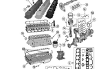 Connecting Rod Bearing Set, 4.0L (83500300K6 / JM-00190 / Crown Automotive)