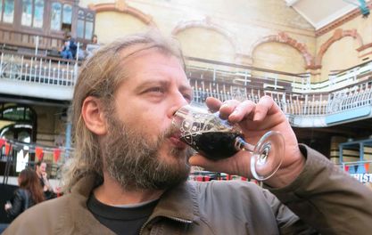 Beers and beards at Victoria swimming baths - it can only be IndyManBeerCon