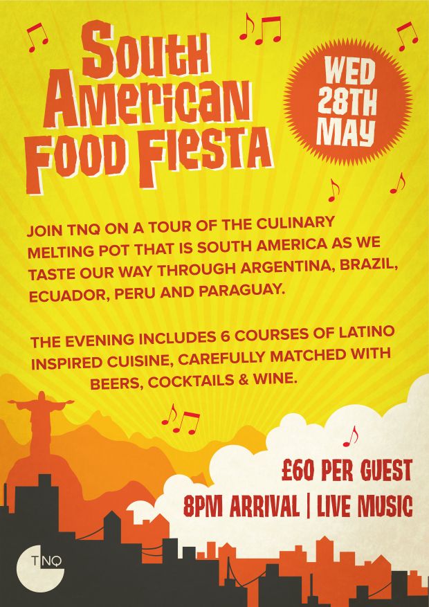 South American Food Fiesta at TNQ Restaurant and Bar