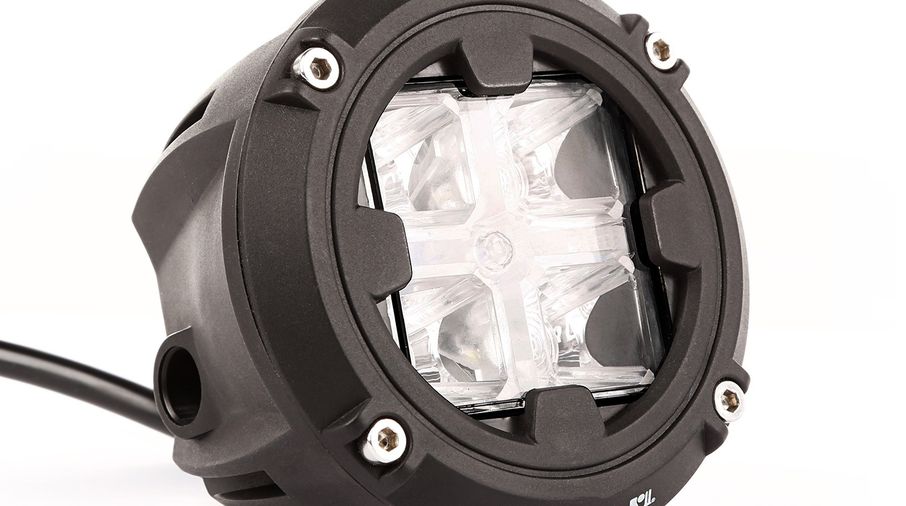 Round LED Light 3.5 inches, Combo High/Low Beam (15209.31 / JM-04298 / Rugged Ridge)