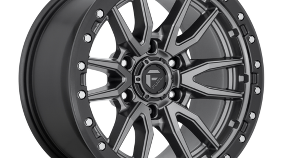 Rebel, Gunmetal, 17X9 (ET+1) (D68017907550 / JM-06753 / Fuel Off-Road)