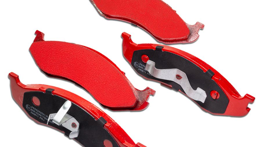 Brake pad set front axle Performance Red Line  TJ (AS0321.21B / JM-07382 / DuraTrail)