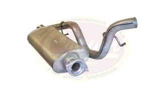 Muffler & Tailpipe Exhaust (TJ 00-06) (52019241AF / JM-00345 / Crown Automotive)