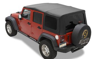 Replace-A-top 4 door Black Twill  JKU (79847-17 / JM-07344 / Bestop)