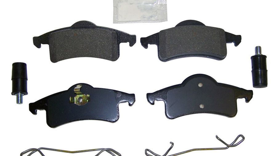 Brake Pad Master Kit (Rear) (5011970MK / JM-03779 / Crown Automotive)