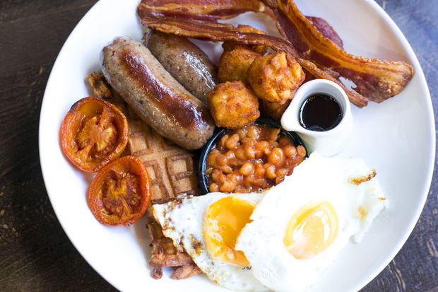 Breakfast while you bowl American style at Dog Bowl 