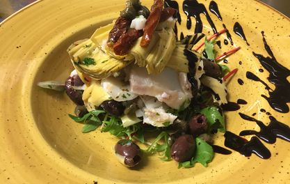 Salt cod centre stage as SALVI’S SHARES THE HEALTH SECRETS OF THE MEDITERRANEAN DIET