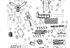 Cylinder Head Gasket, 4.7 V8 (53020673AC / JM-00890/W / Crown Automotive)
