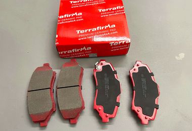 Brake Pad Set (Rear), Ceramic, JK, KK (UD1274TF/ 68003776AA / JM-05743 / Terrafirma)