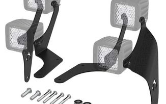 thumbnail image 2 of 21ST 54 Inch Light Bar A-Pillar Mounting Bracket For Jeep Commander XK 2005-2010 (Brackets Only) 2 of 3
