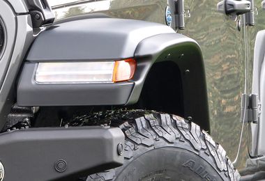 Fender Flare Extensions 2", JL (2024+ Rubicon) (1406.32A / JM-06833 / DuraTrail)