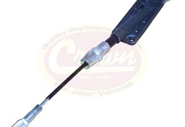Front Brake Cable (52128206AD / JM-01827 / Crown Automotive)