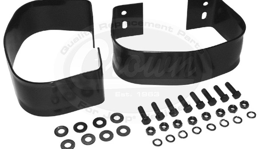 Rear Bumperette Kit (Black) (5355457K / JM-01965 / RT Off-Road)