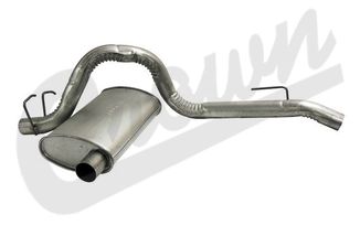 Muffler and Tailpipe Kit, YJ (52019135 / JM-03283 / Crown Automotive)