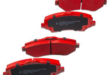 Brake pad set front axle Performance Red Line  JK (AS0321.22B / JM-07385 / DuraTrail)