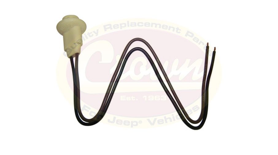 Side Marker / Indicator Socket and Cable (J5455853 / JM-00209 / Crown Automotive)