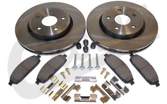 Disc Brake Service Kit (Front) (52089269K / JM-04014 / Crown Automotive)