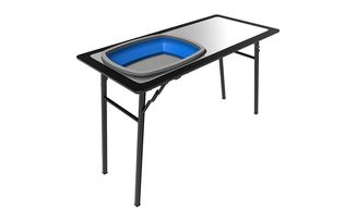 Pro Stainless Steel Prep Table With Foldaway Basin (TBRA028 / JM-04783 / Front Runner)