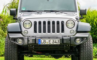 Front Recovery Bumper, Duratrail, JK TUV Approved (AS1543.46 / JM-06848 / DuraTrail)