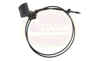 Hood Release Cable (55394495AB / JM-03002/OS / Crown Automotive)