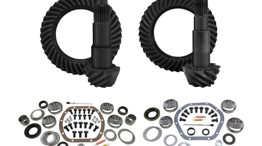 Gear & Install Kit Package, 4.56, JK, Non-Rubicon (YGK012 / JM-06418 / Yukon Gear & Axle)