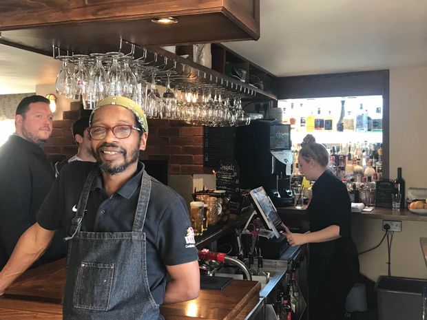 Adolfus brings a Caribbean vibe to the laidback Hare on The Hill