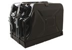 Double Jerry Can Holder for Front Runner Racks (JCHO004 / JM-03175 / Front Runner)