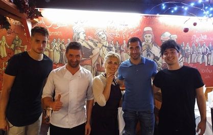 King Henrikh of Armenia finds a Taverna in the town